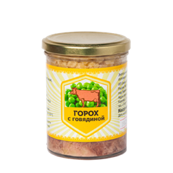 Горох с говядиной 430г ИП Симак - фото 20005