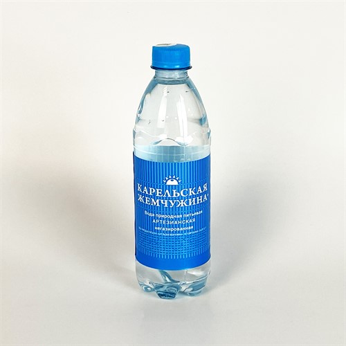 Вода природная питьевая артезианская Карельская жемчужина+ негазированная 0.5л - фото 21226