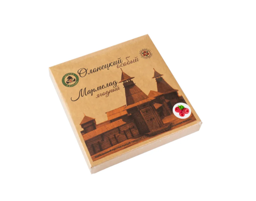 Мармелад ягодный Олонецкий особый из малины 140г - фото 21691