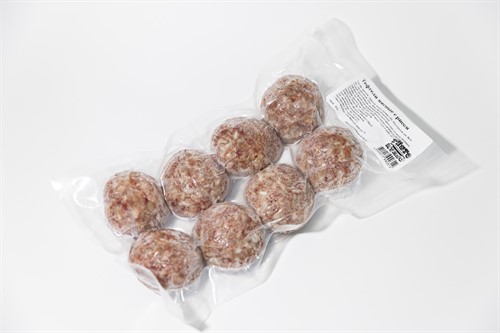 Тефтели мясные с рисом (свинина/говядина), 600 гр - фото 21860