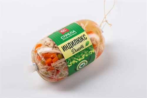 Заливное из мяса индейки с овощами "Стрела" 400гр - фото 23995