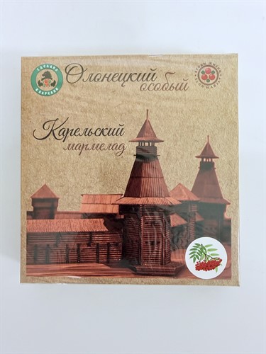 Мармелад ягодный Олонецкий особый из красной рябины 140г - фото 24258
