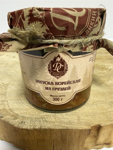 Закуска корейская из груздей 300г - фото 24346
