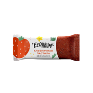 Пастила Eco hrum без сахара, клубника 20 грамм