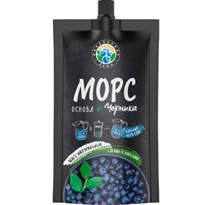 Морс Карельское Лето концентрированный черника 200г