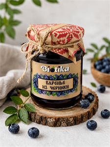 Варенье из Черники 250г Биотика