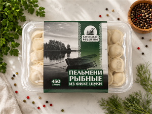 Пельмени Карельские рецепты из филе щуки 450г