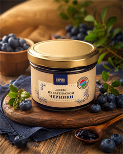Джем из Карельской черники 250г