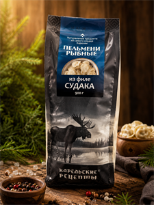 Пельмени Карельские рецепты из филе судака, 900г