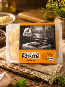 Котлеты Карельские рецепты куриные 400г