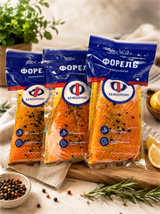 Форель филе слабосоленое с укропом и перцем Карелия