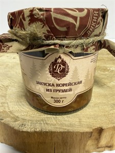 Закуска корейская из груздей 300г